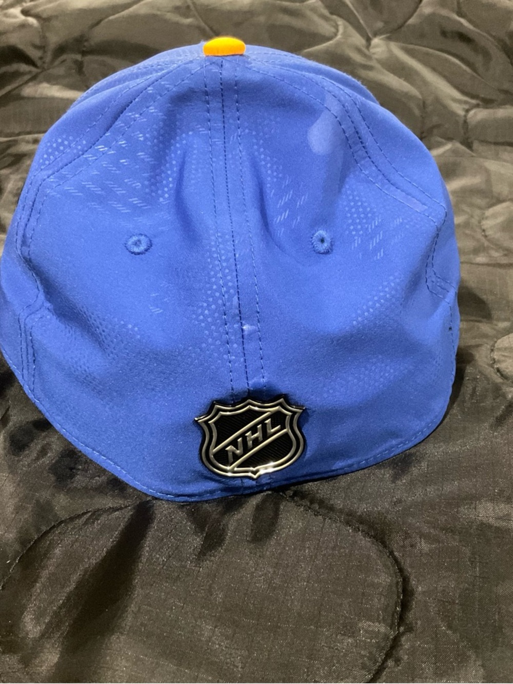 Fanatics Buffalo Sabres Royal Blue and Gold NHL Authentic Pro Hat - Picture 5 of 12